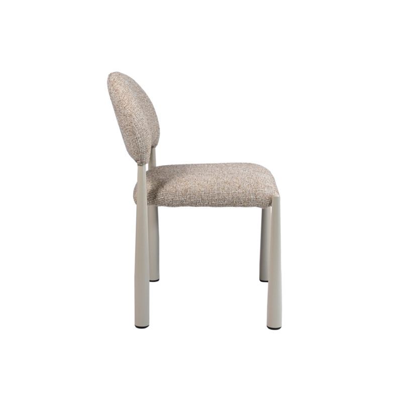 Стілець M-125 мигдаль + кремовий Vetro Mebel