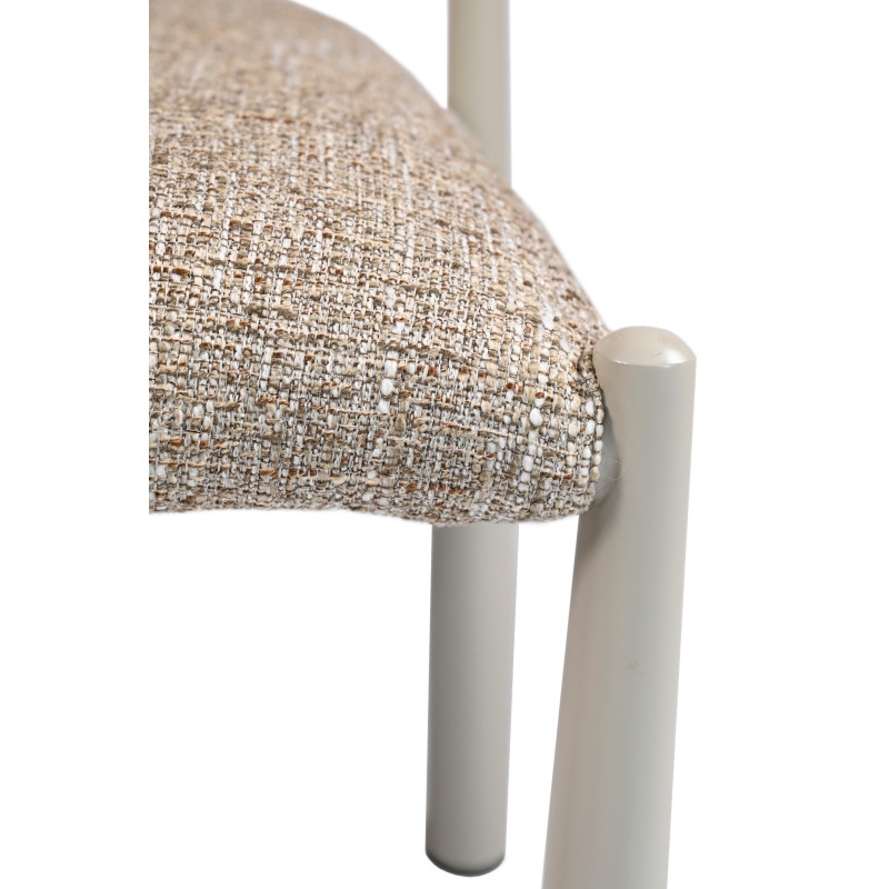 Стілець M-125 мигдаль + кремовий Vetro Mebel