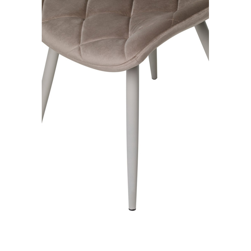 Krzesło M-45 welur cappuccino + cappuccino Vetro Mebel