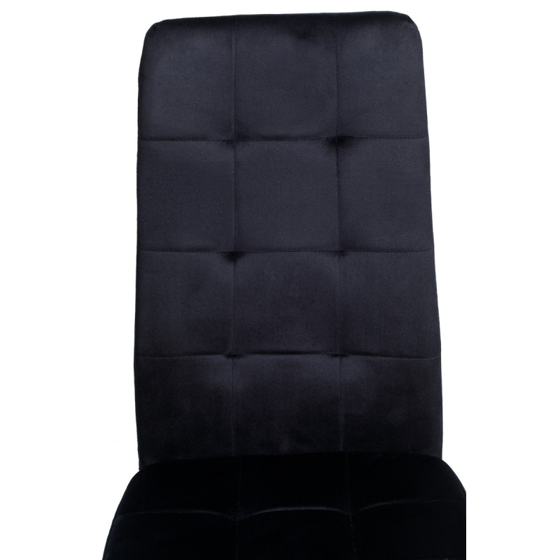Стул N-66-2 черный велюр Vetro Mebel