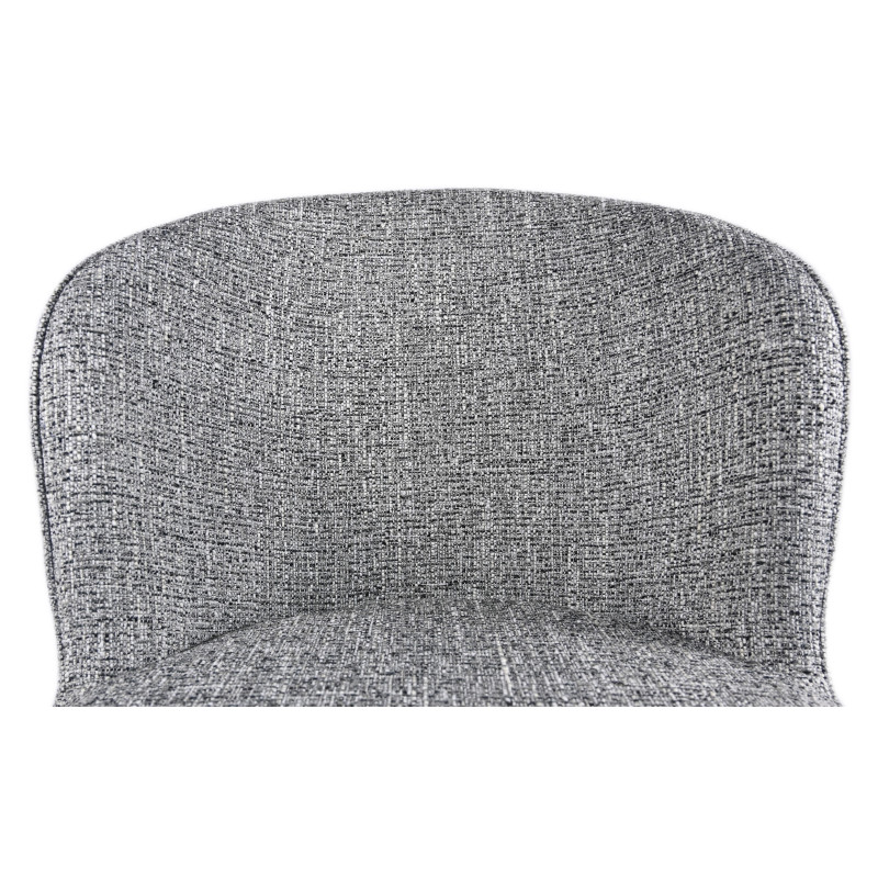 Стілець поворотний R-160 графітовий твід + чорний Vetro Mebel