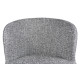 Стілець поворотний R-160 графітовий твід + чорний Vetro Mebel