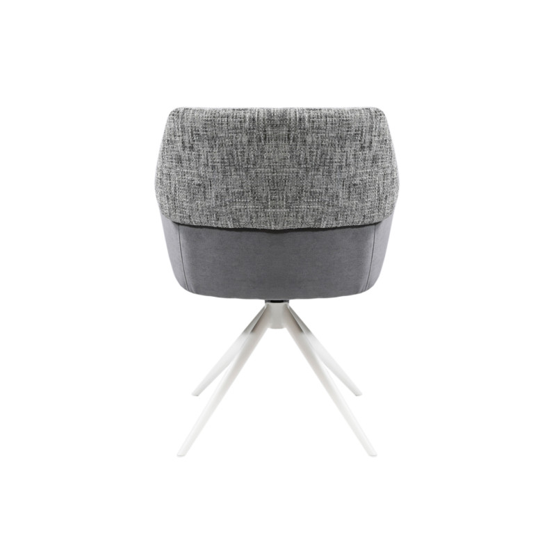 Стілець поворотний R-165 прованс + білий Vetro Mebel