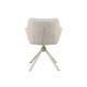Fotel obrotowy R-69 Wanilia francuska + cappuccino Vetro Mebel