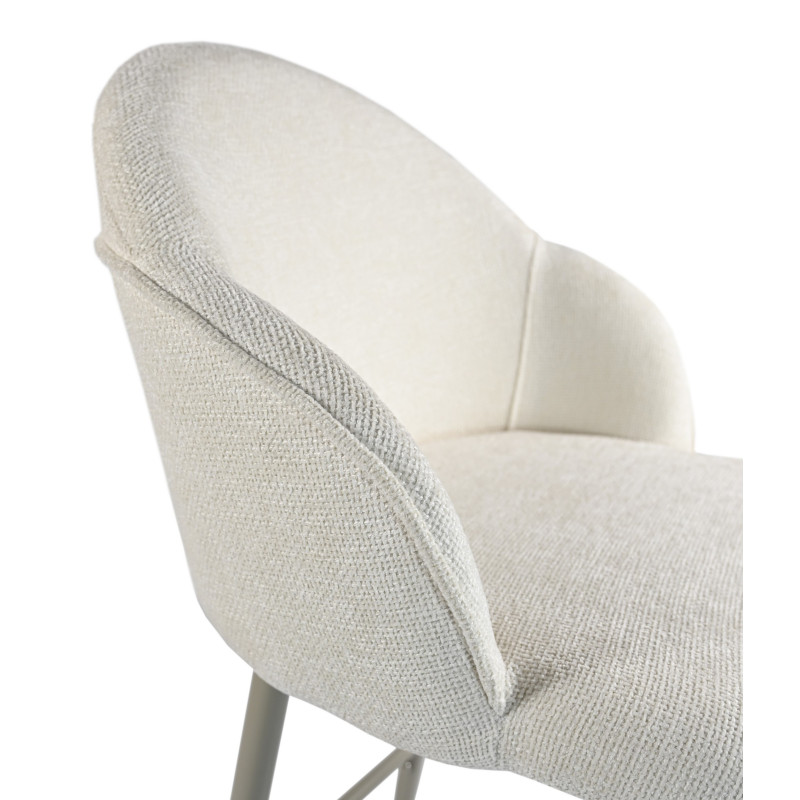 Vetro Mebel B-236 Stołek Barowy Marshmallow + Cappuccino