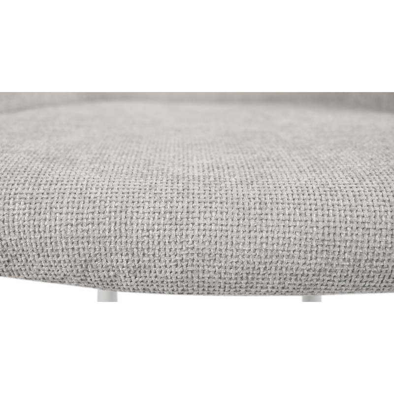 Напівбарний стілець B-236 оксфорд + білий Vetro Mebel