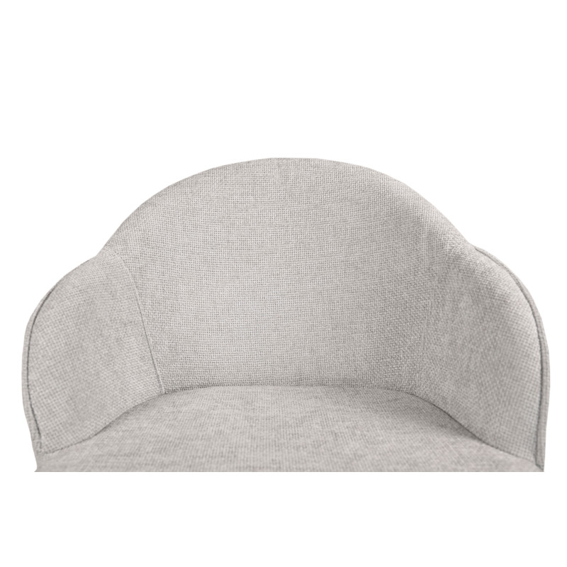 Напівбарний стілець B-236 оксфорд + білий Vetro Mebel