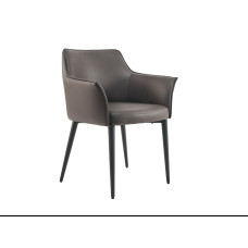 Стілець M-90 сірий + чорний Vetro Mebel