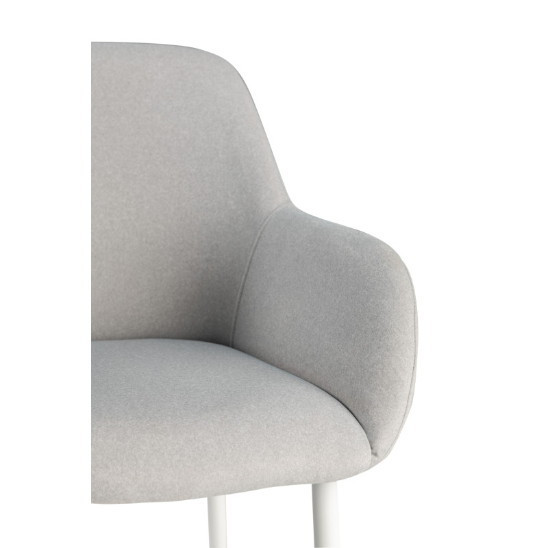 Стілець M-220 устричний + білий Vetro Mebel