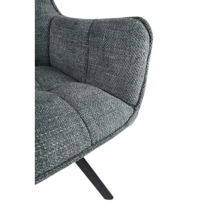 Стул M-235 графит+черный Vetro Mebel