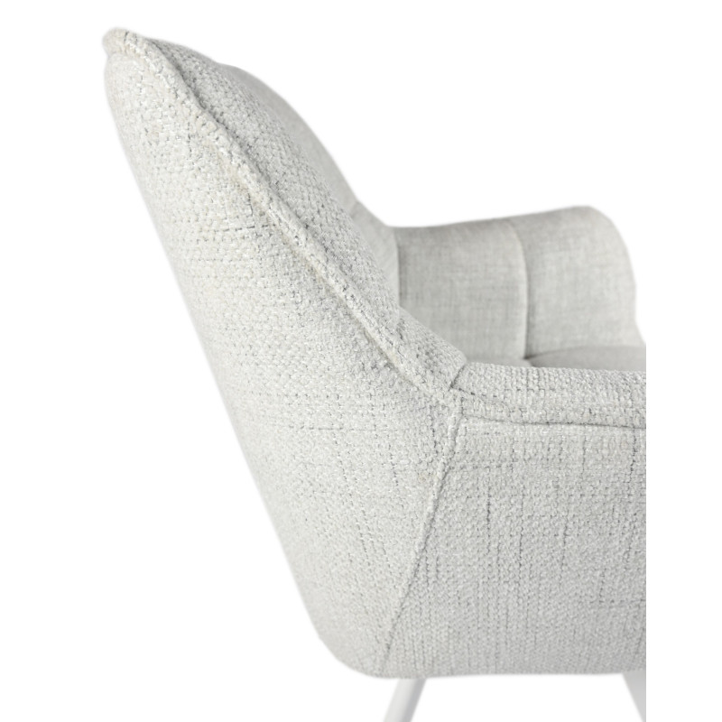 Стул M-235 снежно-белый + белый Vetro Mebel