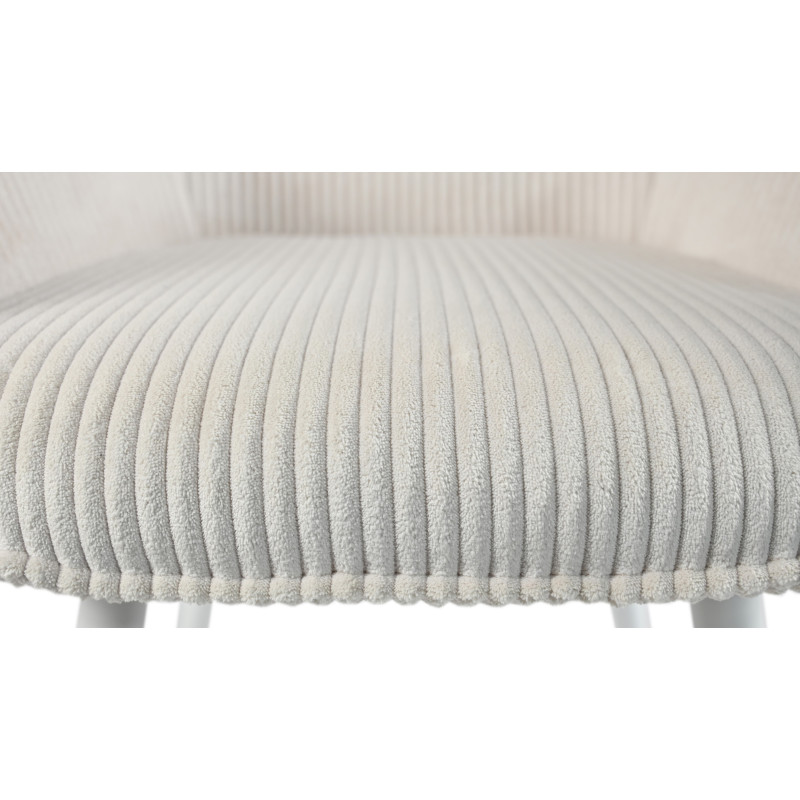 Стул M-240 белый антик+белый Vetro Mebel