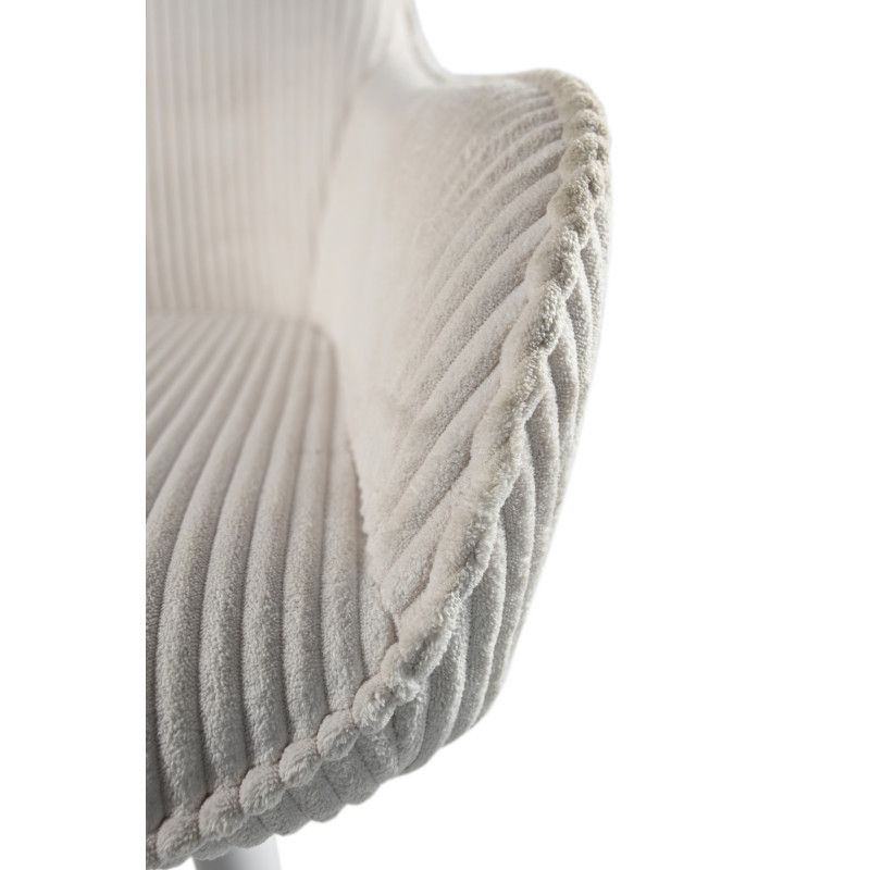 Стул M-240 белый антик+белый Vetro Mebel