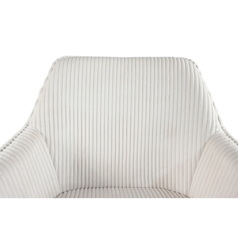 Стул M-240 белый антик+белый Vetro Mebel