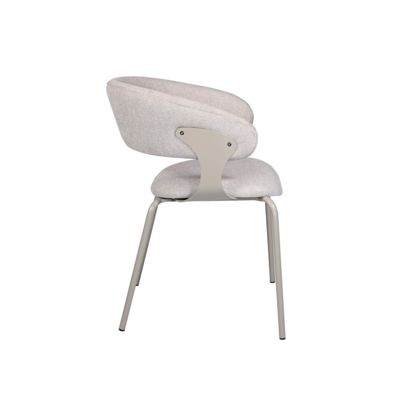 Стул M-239 тауп + капучино Vetro Mebel