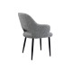 Стул M-234 холодный серый + черный Vetro Mebel