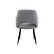 Стул M-234 холодный серый + черный Vetro Mebel