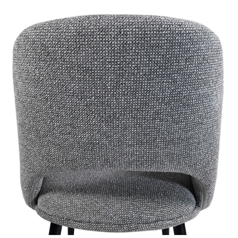 Стул M-234 холодный серый + черный Vetro Mebel