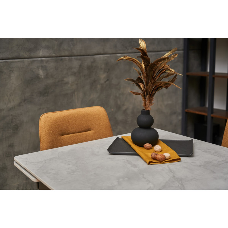 Керамічний стіл TM-80 вера грей + сірий Vetro Mebel