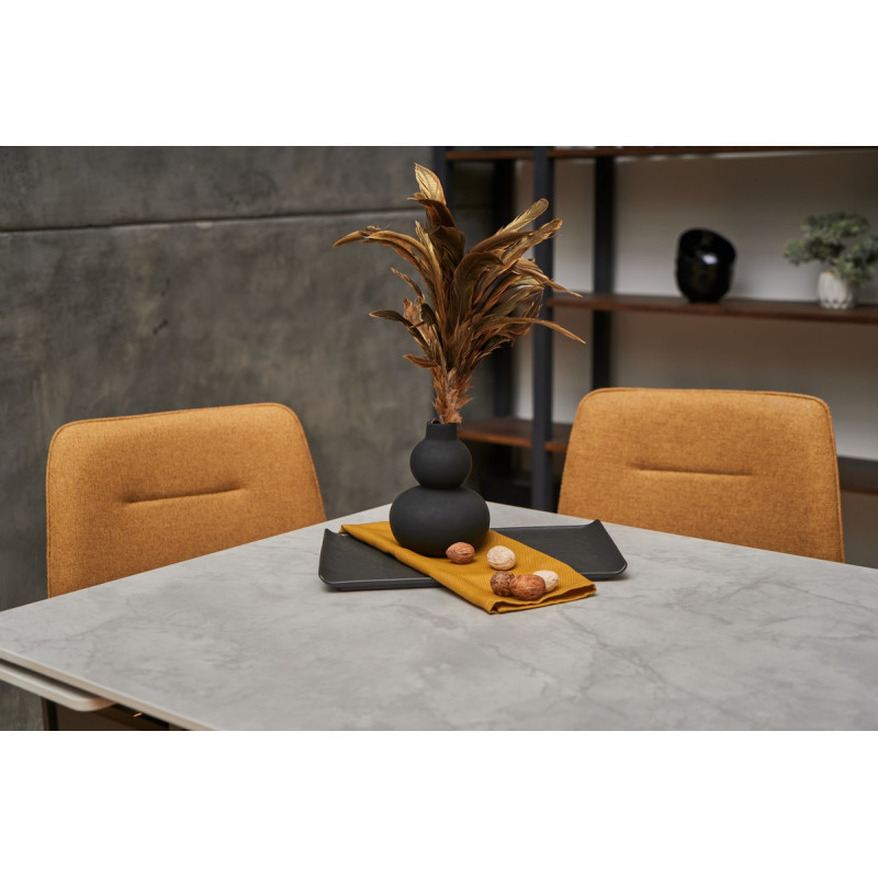 Керамічний стіл TM-80 вера грей + сірий Vetro Mebel