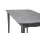 Обеденный керамический стол TM-110 ребекка грей серый Vetro Mebel