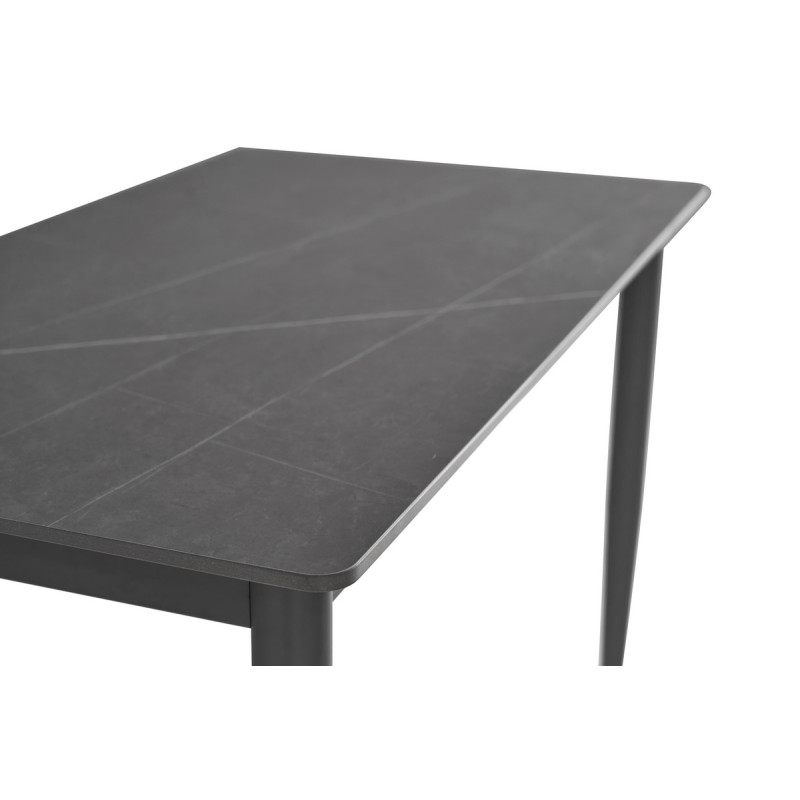 Обеденный керамический стол TM-110 петра грей+серый Vetro Mebel