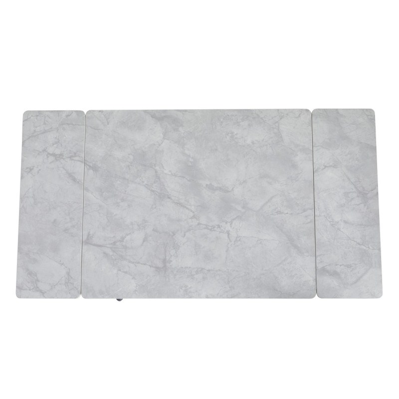 Керамічний стіл TM-80 вера грей + сірий Vetro Mebel