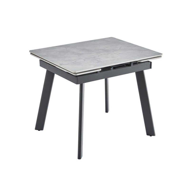 Керамічний стіл TM-80 вера грей + сірий Vetro Mebel