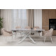 Керамічний стіл Піно TML-1200-1 айсберг + білий Vetro Mebel