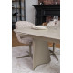 Керамический стол Нардо TML-1270 крема марфиль + бежевый Vetro Mebel