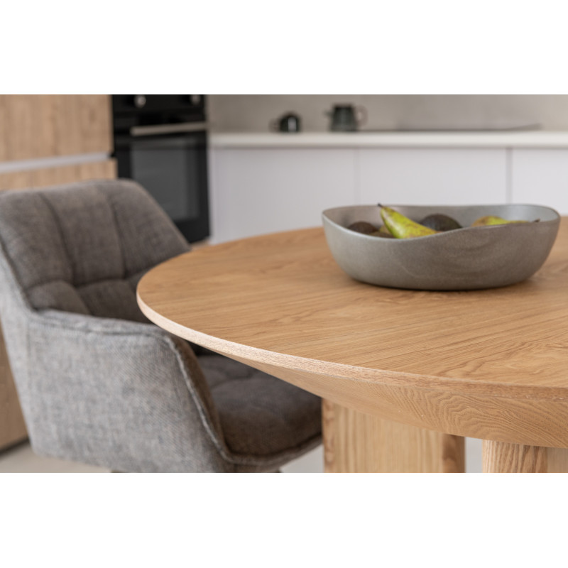 Стіл шпоноване МДФ Естер TM-230 ясень Vetro Mebel