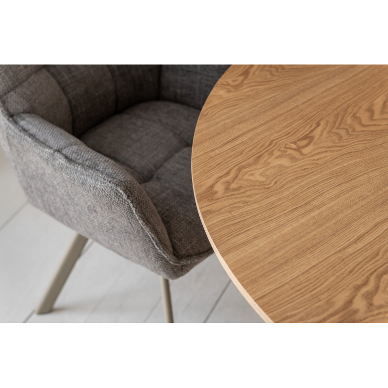 Стіл шпоноване МДФ Естер TM-230 ясень Vetro Mebel