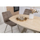 Керамический стол Сиена TML-1240 римский траветрин + капучино Vetro Mebel