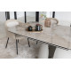 Керамический стол Лунарио TML-1320 айвори оникс + айвори Vetro Mebel