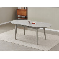 Керамічний стіл TM-126 калакатта мармур + сірий Vetro Mebel