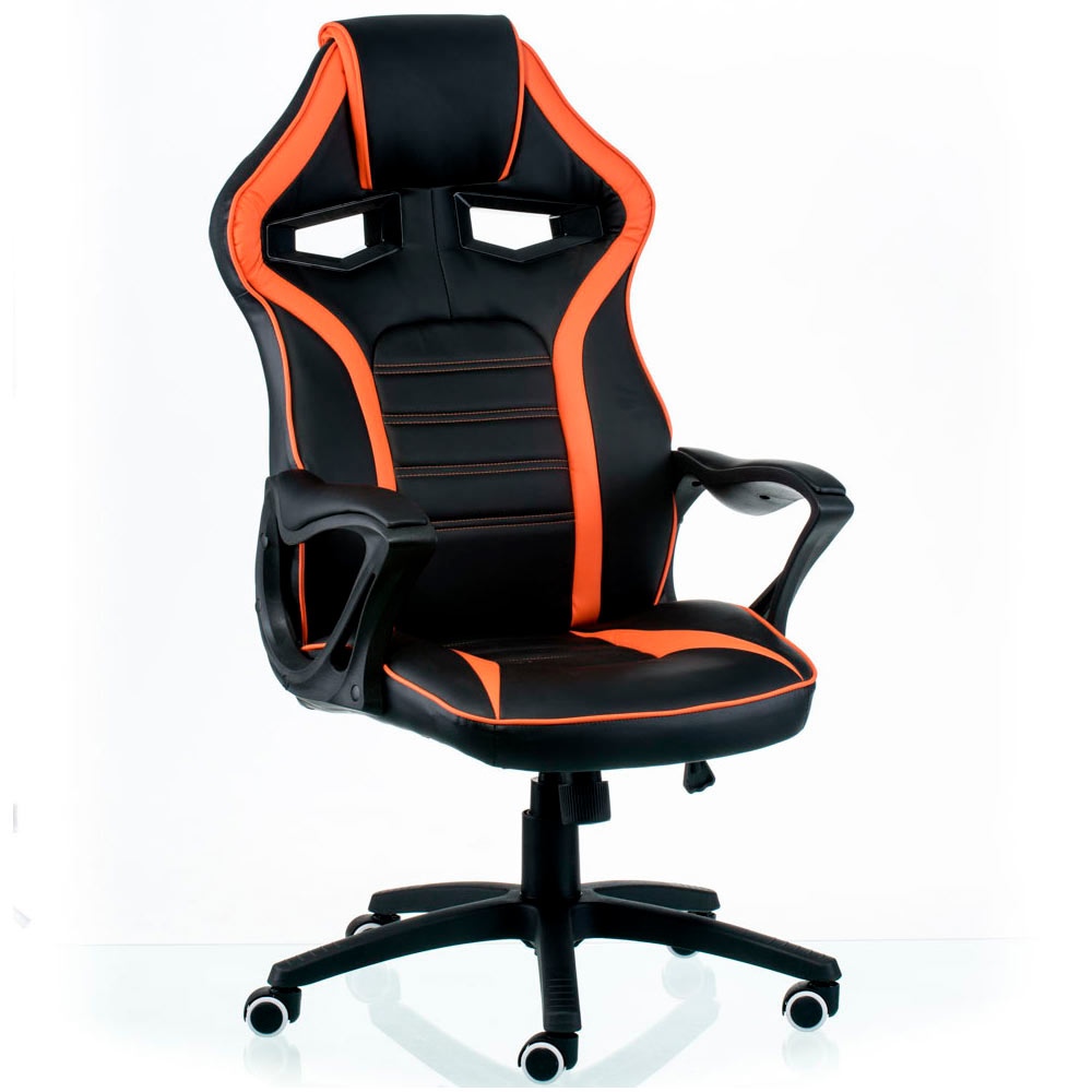 Кресло Game Black, Orange
