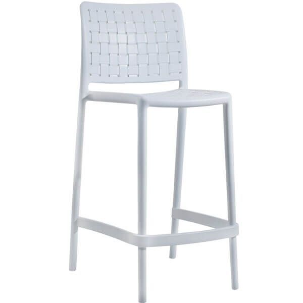 Барний стілець Fame-S 65  Білий
