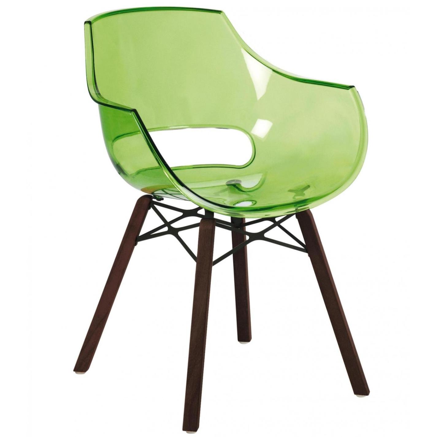 Кресло Opal Wox Iroko Прозрачно-зеленый